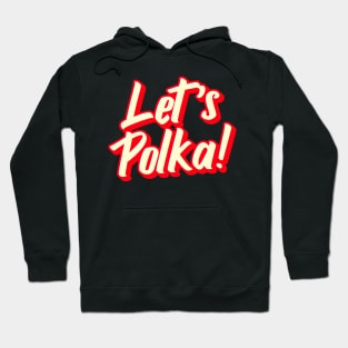 Let's Polka Cream Hoodie